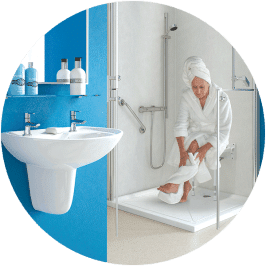 Accessoires de douche pour personnes âgées